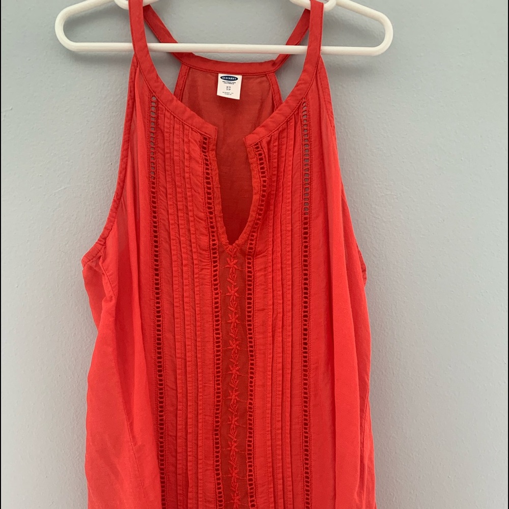 Orange Tank Top